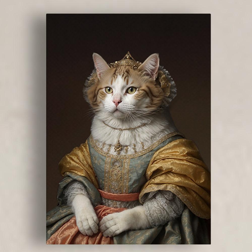 Lady Charlotte - Custom Pet Portrait – Pawfect2u