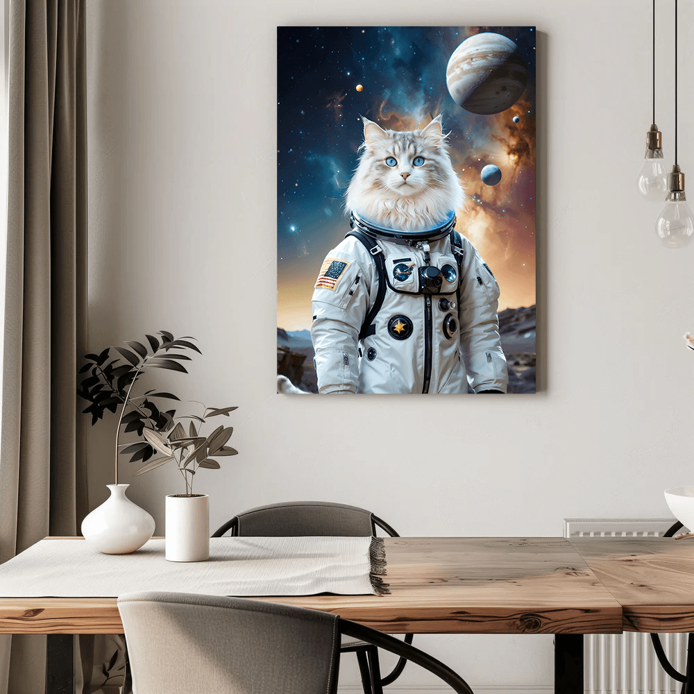 The Astronaut - Custom Pet Portrait