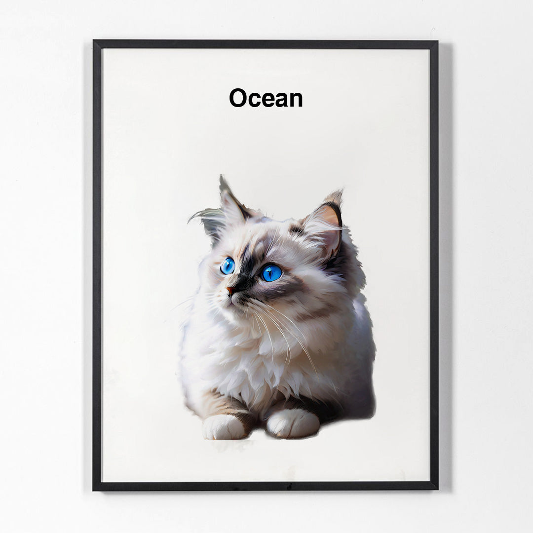 Modern Pet Portrait - One Pet