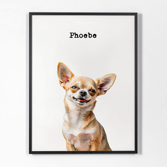 Modern Pet Portrait - One Pet