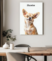 Pawfect2u modern Pet Canvas 1 pets Basic Canvas white background