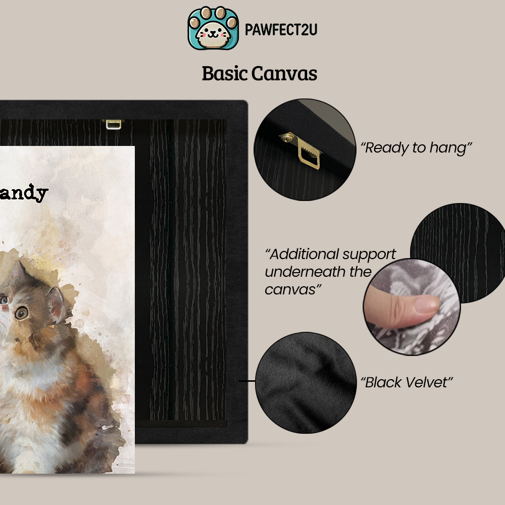 Lady Charlotte - Custom Pet Portrait – Pawfect2u