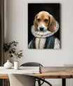 Pawfect2u Custom Pet Canvas baron renaissance dog Basic Canvas