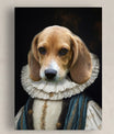 Pawfect2u Custom Pet Canvas baron renaissance dog Basic Canvas