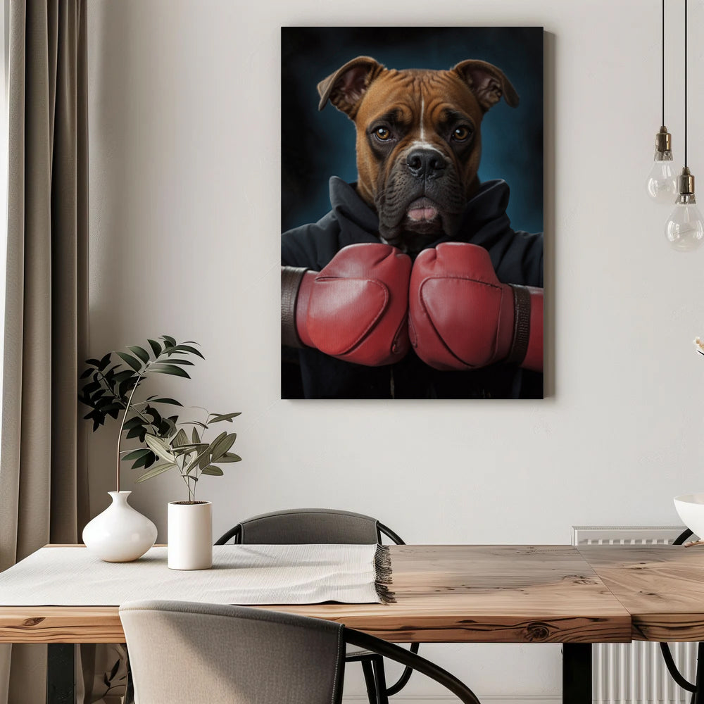 Pawfect2u Custom Pet Canvas boxer dog Basic Canvas