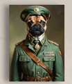 Pawfect2u Custom Pet Canvas honor hero renaissance dog Basic Canvas