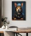 Pawfect2u Custom Pet Canvas hacker dog Basic Canvas