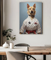 Pawfect2u Custom Pet Canvas karate dog Basic Canvas