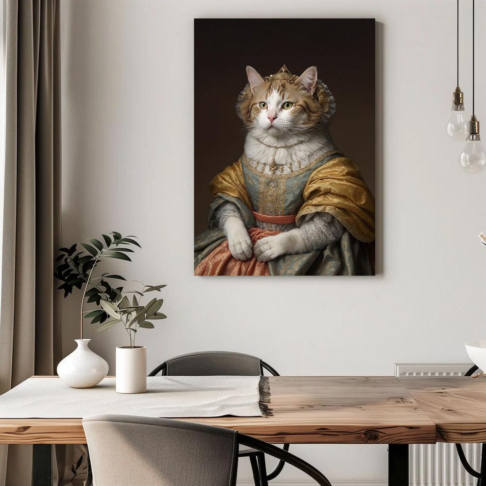 Lady Charlotte - Custom Pet Portrait – Pawfect2u