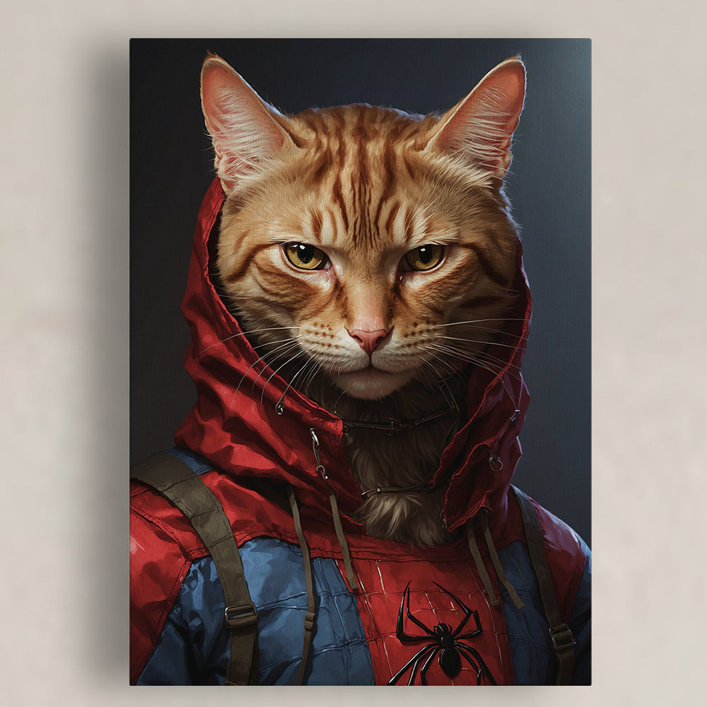 Pawfect2u Custom Pet Canvas spidercat Basic Canvas