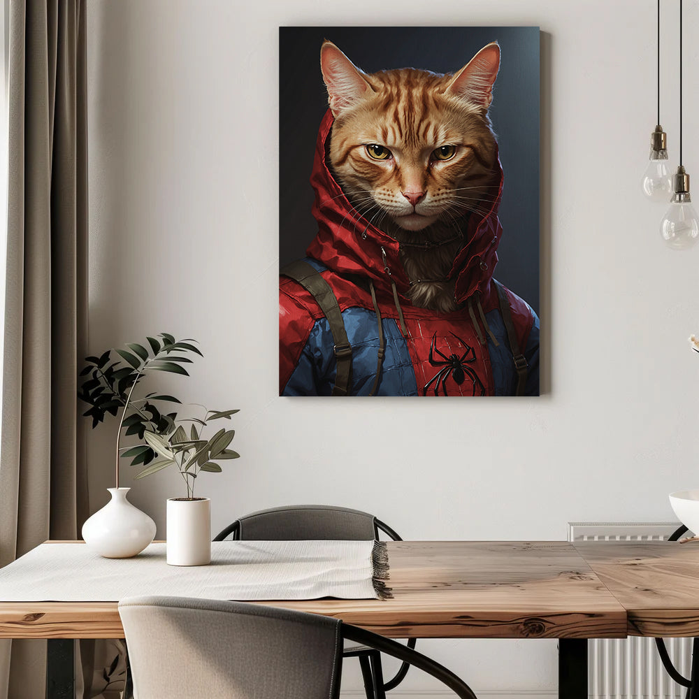 Pawfect2u Custom Pet Canvas spidercat Basic Canvas