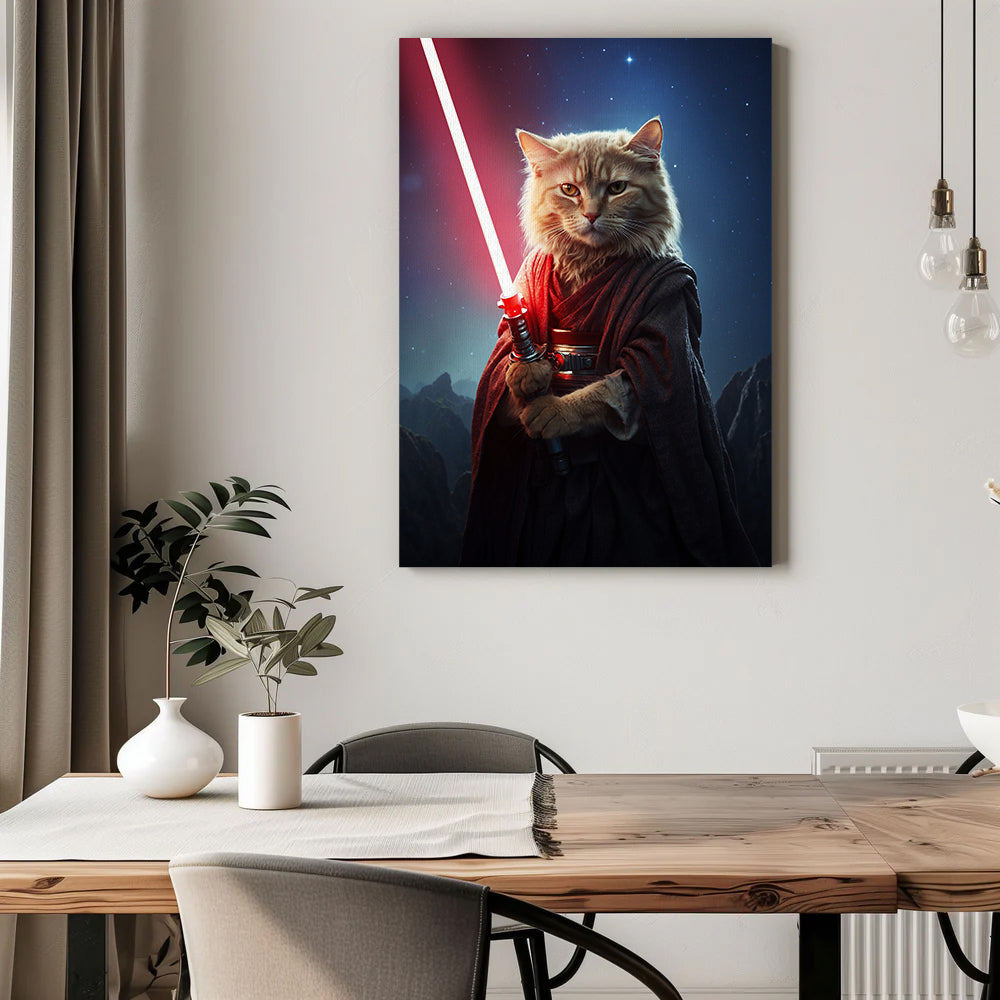 Pawfect2u Custom Pet Canvas star war cat Basic Canvas