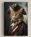 Pawfect2u Custom Pet Canvas The pirate cat Basic Canvas