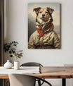 Pawfect2u Custom Pet Canvas The country folk dog Basic Canvas