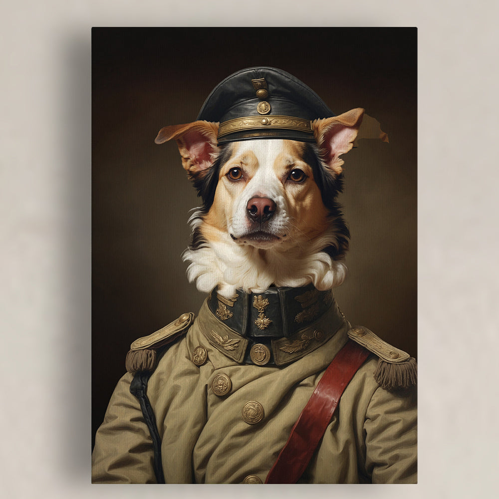 Pawfect2u Custom Pet Canvas The general dog Basic Canvas