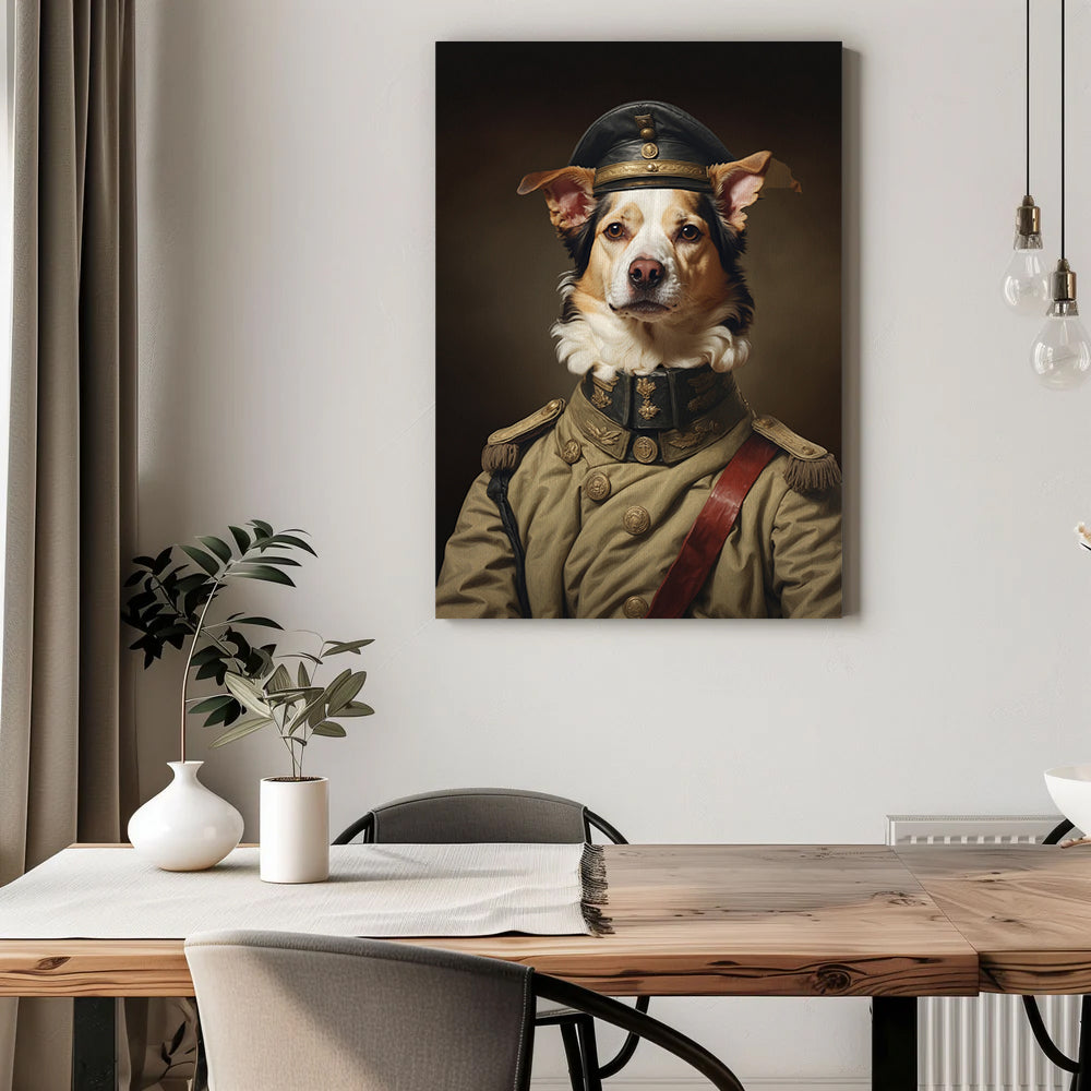 Pawfect2u Custom Pet Canvas The general dog Basic Canvas