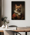 Pawfect2u Custom Pet Canvas The hand of king dog Basic Canvas