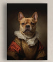 Pawfect2u Custom Pet Canvas The hand of king dog Basic Canvas