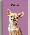 Pawfect2u modern Pet Canvas 1 pets Basic Canvas pink background